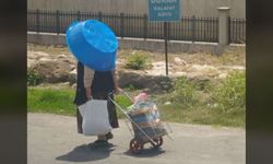 Çanakkale Biga’da aşırı sıcaklara leğenli çözüm