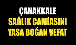 Çanakkale sağlık camiası yasta