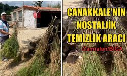 Çanakkale’nin nostaljik temizlik aracı