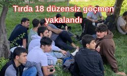 Tırda 18 düzensiz göçmen yakalandı