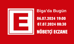 Biga'da Bugün Nöbetçi Eczane