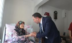 Ayağının tozu ile ilk ziyaret Şehit Ailesine