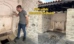 636 yıllık Osmanlı çeşmesi Vakıflar Bölge Müdürlüğünce ihya edildi