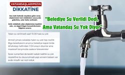 Biga’da Su Sıkıntısı Devam Ediyor: “Belediye Su Verildi Dedi, Ama Vatandaş Su Yok Diyor”