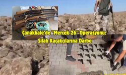 Çanakkale’de "Mercek-26" Operasyonu: Silah Kaçakçılarına Darbe