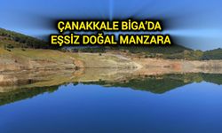 Çanakkale Biga’da Eşsiz Doğal Manzara