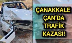 Çanakkale Çan’da Trafik Kazası!