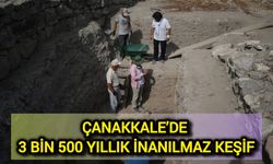 Çanakkale’de 3 Bin 500 Yıllık İnanılmaz Keşif!