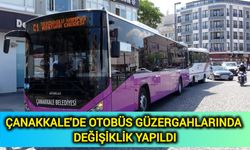 Çanakkale'de Otobüs Güzergahlarında Değişiklik Yapıldı