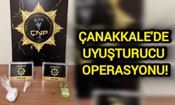 Çanakkale'de uyuşturucu operasyonu!