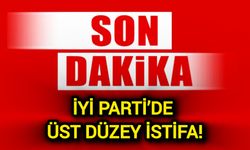 İYİ Parti’de üst düzey istifa!