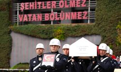 Şehit polis memuru Şeyda Yılmaz için tören düzenlendi