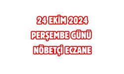 Biga'da 24 Ekim 2024 Perşembe Günü Nöbetçi Eczane