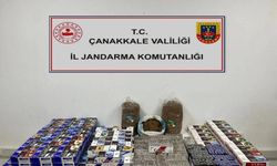 Çanakkale'de 46 bin 300 makaron ele geçirildi