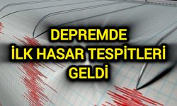 Malatya’da 5.9 Depremin Ardından  İlk Hasar Tespitleri Geldi