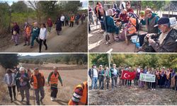 Biga’nın KOZDAĞ Yürüyüş Grubu, doğa ile baş başa