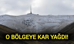 Türkiye’de o bölgeye kar yağdı!