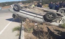 Çanakkale Şoförler Odası Başkanı Demir trafik kazasında yaralandı