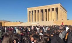 Anıtkabir'de 10 Kasım Atatürk'ü Anma Günü öncesi ziyaretçi yoğunluğu