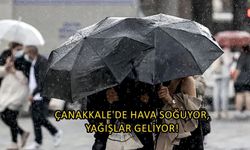 Çanakkale’de Hava Soğuyor, Yağışlar Geliyor!