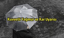 Bazı Bölgelere Kuvvetli Yağış Uyarısı