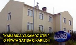 "Karabiga Yakamoz Otel" o fiyata satışa çıkarıldı!