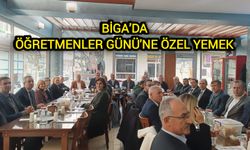 Biga’da Öğretmenler Günü'ne Özel Yemek