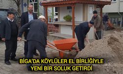 Çanakkale Biga’da köylüler el birliğiyle yeni bir soluk getirdi