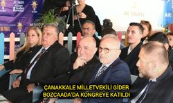 Çanakkale Milletvekili Gider, Bozcaada’da Kongreye Katıldı