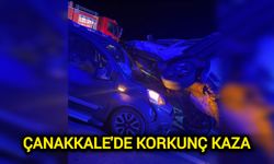 Çanakkale'de Korkunç Kaza