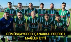 Gümüşçayspor, Çanakkalespor’u mağlup etti