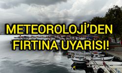 Meteoroloji’den fırtına uyarısı!