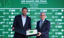 "Her Basket Bir Fidan" projesine imzalar atıldı