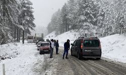 Kazdağları'nda ulaşım güçlükle sağlanıyor