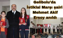 Gelibolu'da İstiklal Marşı şairi Mehmet Akif Ersoy anıldı