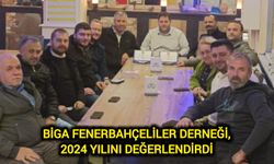 Biga Fenerbahçeliler Derneği, 2024 yılını değerlendirdi