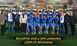 Bigaspor Zorlu Deplasmanda Liderliği Bırakmadı