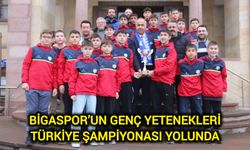 Bigaspor’un genç yetenekleri Türkiye şampiyonası yolunda