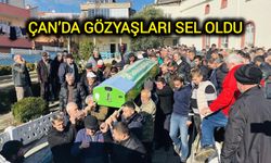 Çanakkale Çan’da Gözyaşları Sel Oldu