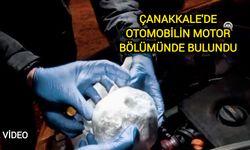 Çanakkale'de Otomobilin Motor Bölümüne Gizlediler: Yakayı Ele Verdiler