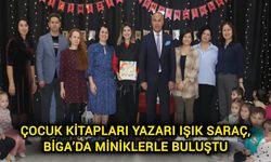 Çocuk Kitapları Yazarı Işık Saraç, Biga’da Miniklerle Buluştu