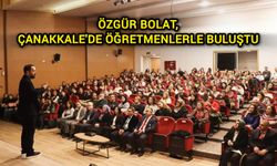 Özgür Bolat, Çanakkale'de Öğretmenlerle Buluştu