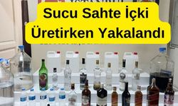 Sucu Sahte İçki Üretirken Yakalandı (Videolu)