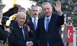 Cumhurbaşkanı Erdoğan, MHP Genel Başkanı Bahçeli ile görüştü