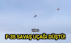 F-35 savaş uçağı düştü!