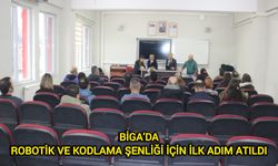 Biga’da robotik ve kodlama şenliği için ilk adım atıldı