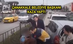 Çanakkale belediye başkanı kaza yaptı