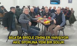 Biga’da Briçle Zihinler Yarışıyor: Akıl Sporuna Yeni Bir Soluk