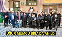 Uğur Mumcu Biga’da anıldı