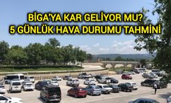 Çanakkale’nin Biga ilçesine kar geliyor mu? 5 günlük hava durumu tahmini